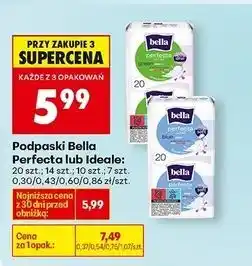 Biedronka Podpaski Bella Perfecta Ultra Blue oferta