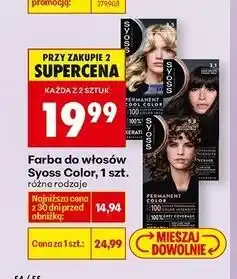 Biedronka Farba do włosów 8.5 Syoss Permanent oferta