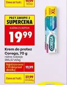 Biedronka Krem mocujący do protez Corega Super Mocny oferta