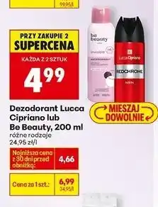 Biedronka Dezodorant Lucca Cipriano Red Chrome oferta