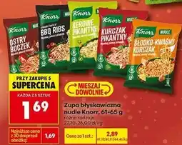 Biedronka Słodko-kwaśny kurczak Knorr Nudle oferta