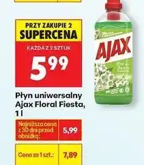 Biedronka Płyn do mycia konwalie Ajax Floral Fiesta oferta