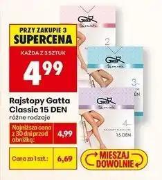 Biedronka Rajstopy laura 15 den rozm. 4 Gatta oferta
