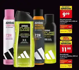 Biedronka Żel pod prysznic 3w1 Adidas Men Pure Game oferta