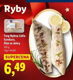 Lidl Sandacz filet Targ Rybny Lidla oferta