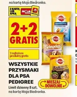 Biedronka Przysmak dla psa originals jagnięcina Pedigree Ranchos oferta