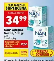 Biedronka Mleko 3 Nestle Nan Optipro oferta