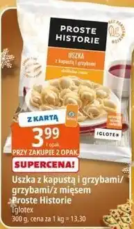 E.Leclerc Uszka z mięsem Iglotex Proste Historie oferta