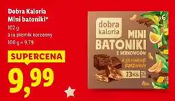 Lidl Mini batoniki z nerkowców a'la piernik korzenny Dobra Kaloria oferta