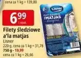 E.Leclerc Filety śledziowe a'la matjas klasyczne Lisner oferta
