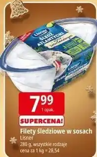 E.Leclerc Śledź atlantycki w sosie śmietanowym Lisner oferta