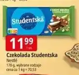 E.Leclerc Czekolada mleczna z orzechami i galaretką gruszkową Orion Studentska oferta