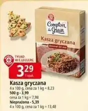 E.Leclerc Kasza gryczana nieprażona Wiodąca Marka Comptoir De Grain oferta