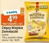 E.Leclerc Chipsy masło z solą Lorenz Wiejskie Ziemniaczki oferta