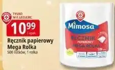E.Leclerc Ręcznik papierowy mega rolka Wiodąca Marka Mimosa oferta