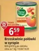 E.Leclerc Brzoskwinie w syropie połówki Wiodąca Marka Douceur Du Verger oferta
