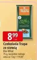 E.Leclerc Czekolada mleczna ze stewią Wiodąca Marka Trapa oferta