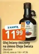 E.Leclerc Olej lniany tłoczony na zimno Oleofarm oferta