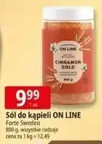 E.Leclerc Sól do kąpieli cynamonowa On Line oferta