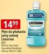 E.Leclerc Płyn do płukania ust Listerine Fresh Burst oferta