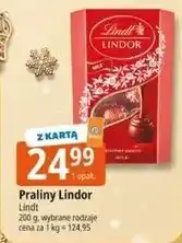 E.Leclerc Praliny milk Lindt Lindor oferta