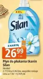 E.Leclerc Płyn do płukania fresh sky Silan Classic oferta