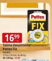 E.Leclerc Taśma dwustronna do 120 kg Pattex oferta