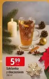 E.Leclerc Szklanka z tłoczeniem 280 ml oferta