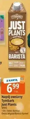 E.Leclerc Napój barista owies karmel Tymbark Just Plants oferta