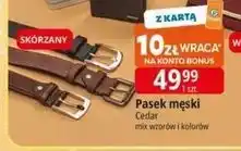 E.Leclerc Pasek męski Cedar oferta