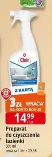 E.Leclerc Spray do czyszczenia łazienki Wiodąca Marka Clair oferta
