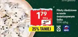 Delikatesy Centrum Filety śledziowe Seko oferta
