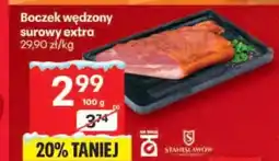 Delikatesy Centrum Boczek surowy oferta