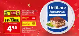Biedronka Mascarpone Delikate oferta