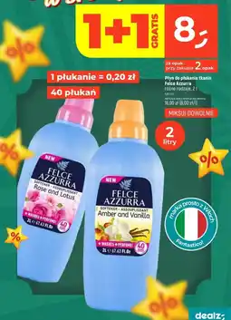 Dealz Płyn do płukania tkanin Felce Azzurra oferta