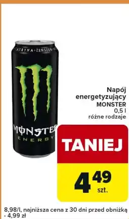 Carrefour Express Napój Monster oferta