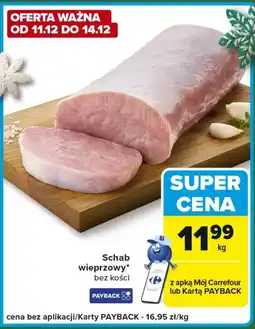 Carrefour Express Schab wieprzowy Carrefour oferta