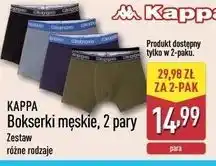 ALDI Bokserki Męskie, 2 pary Kappa oferta