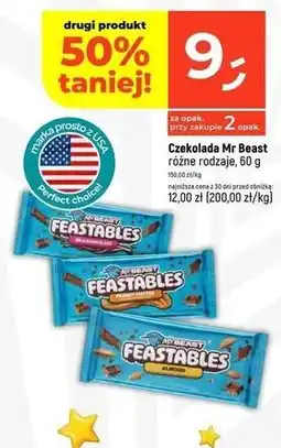 Dealz Czekolada milk Mr Beast oferta