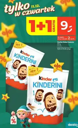 Dealz Ciastka Kinder Kinderini oferta