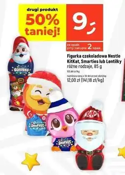 Dealz Figurka mikołaj w mlecznej czekoladzie Kitkat oferta