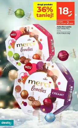 Dealz Praliny creamy Storck Merci Lovelies oferta