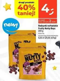 Dealz Rodzynki sułtańskie Frutty Nutty Boyz oferta