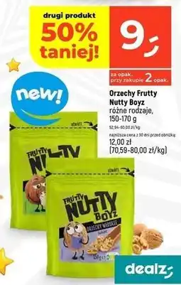 Dealz Orzechy nerkowca Frutty Nutty Boyz oferta