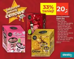 Dealz Zestaw w pudełku festive berry: żel pod prysznic 250 ml + mus do ciała 100 Organic Shop oferta