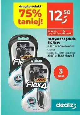 Dealz Maszynka do golenia Bic Flex 4 oferta