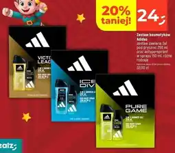 Dealz Zestaw w pudełku pure game żel pod prysznic 250 ml + dezodorant 150 Adidas Zestawy oferta