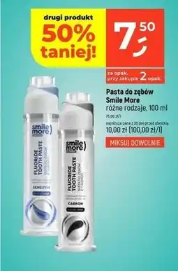 Dealz Pasta do zębów carbon Smile More oferta