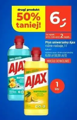 Dealz Płyn do mycia kwiaty laguny Ajax Floral Fiesta oferta