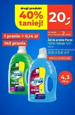 Dealz Żel do prania universal Purox oferta